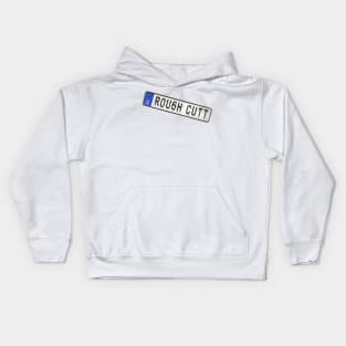 Rough Cutt - License Plate Kids Hoodie